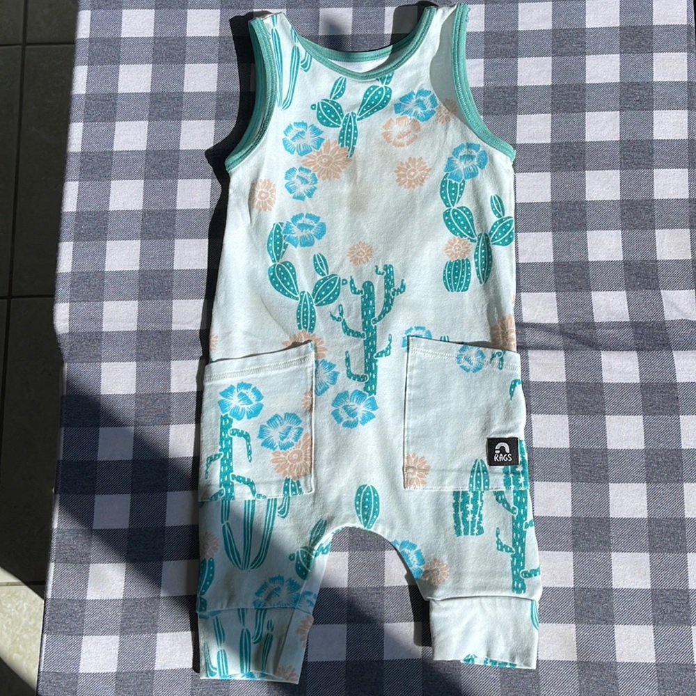 Rags to Raches tank romper